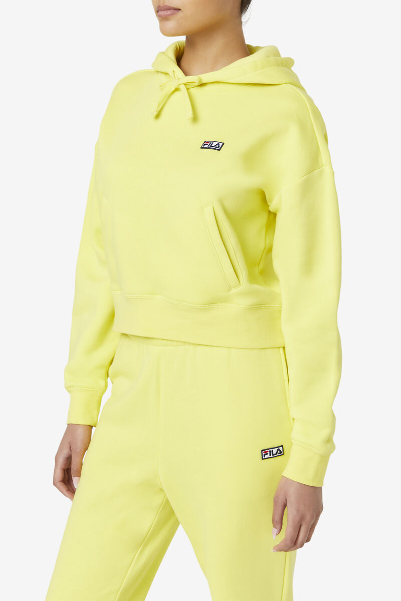 Fila Marina Hoodie Yellow | sEnbUJcCBR7