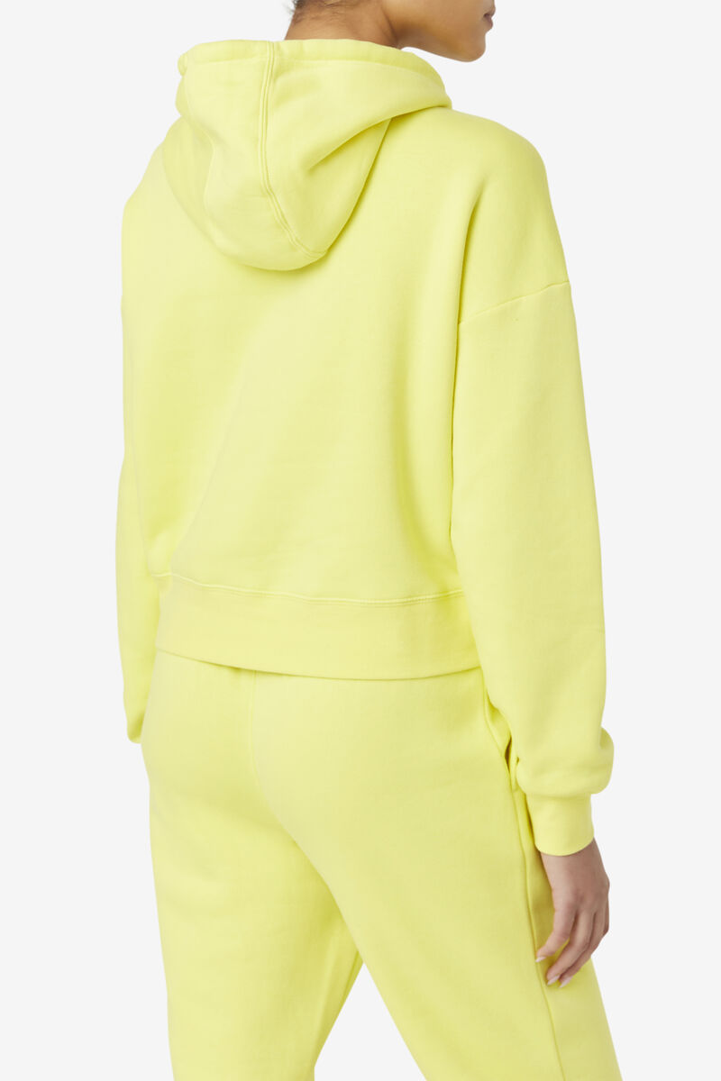 Fila Marina Hoodie Yellow | sEnbUJcCBR7