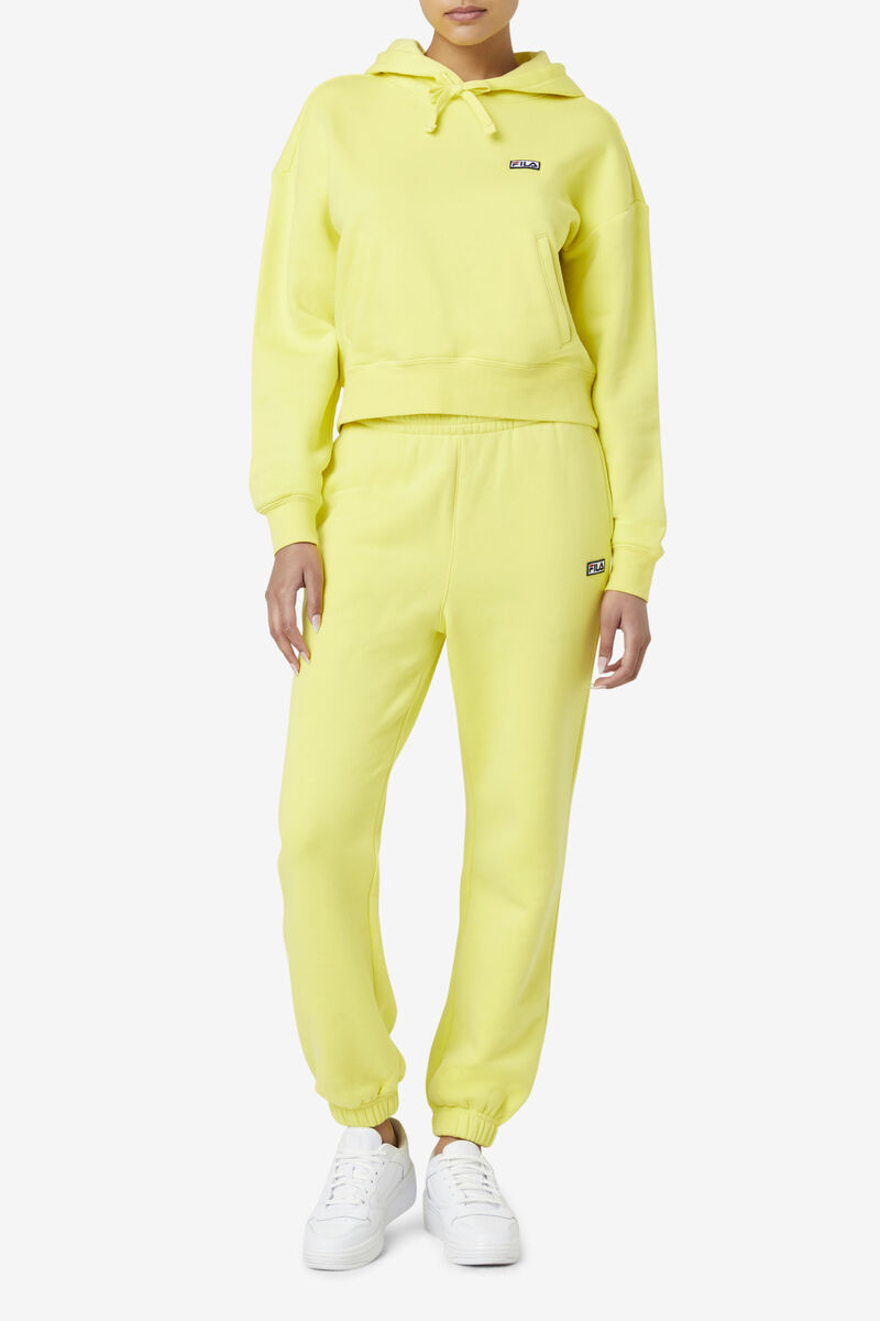 Fila Marina Hoodie Yellow | sEnbUJcCBR7