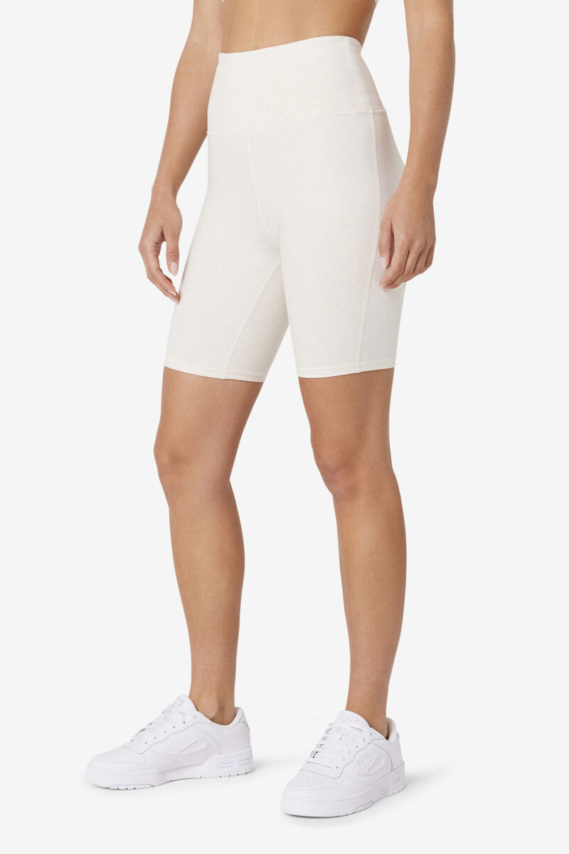 Fila Marlowe High Rise Bike Short Light Yellow | Dg6uLfo4Xlo