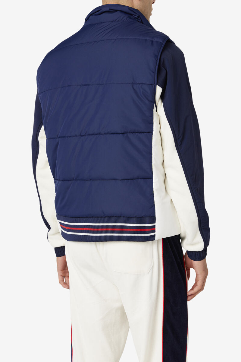 Fila Matias Vest Navy | Vt5RxpiuDDl