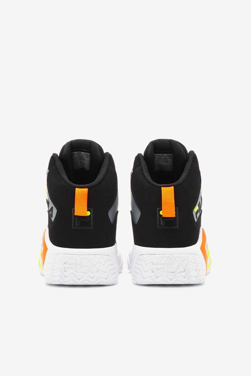 Fila Mb Stitch Hi-top Sneaker | Fila Black / Orange | ii3G8VKuLuC