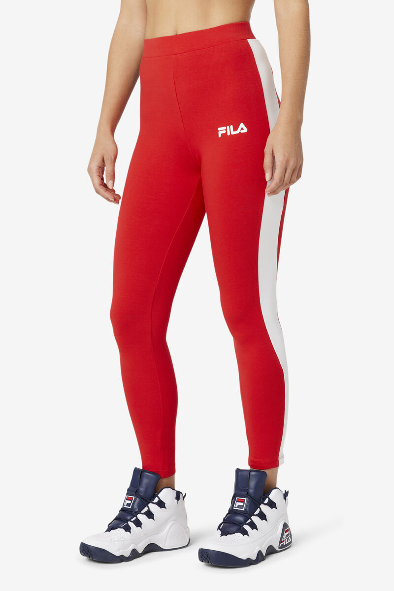 Fila Mercy Legging Red | h9tcXiIsc1d