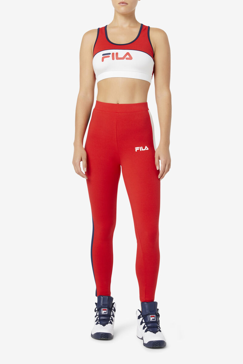 Fila Mercy Legging Red | h9tcXiIsc1d