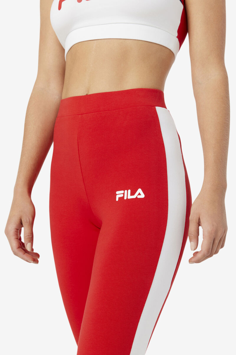 Fila Mercy Legging Red | h9tcXiIsc1d