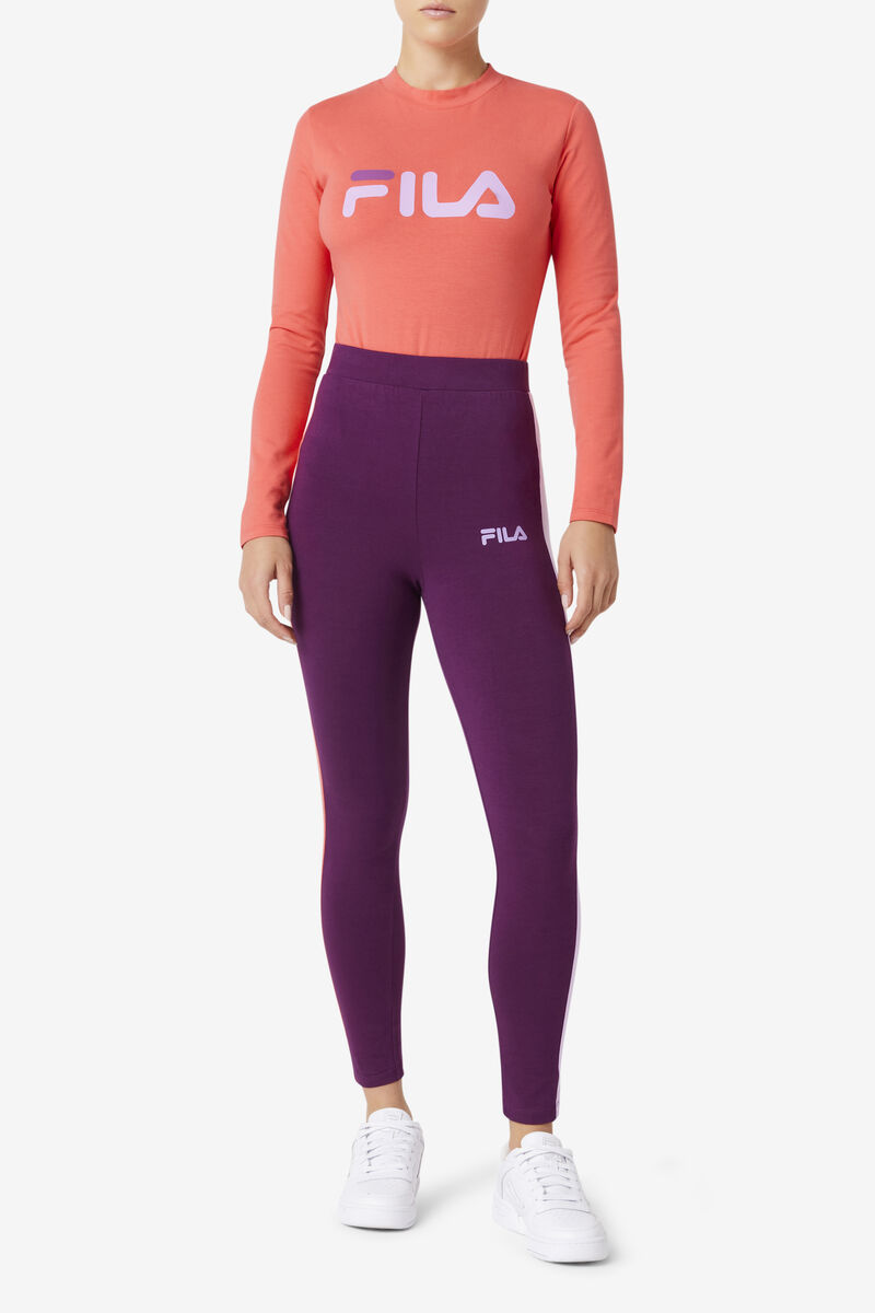 Fila Mercy Legging Rose Red | 26VH4zvyhhB