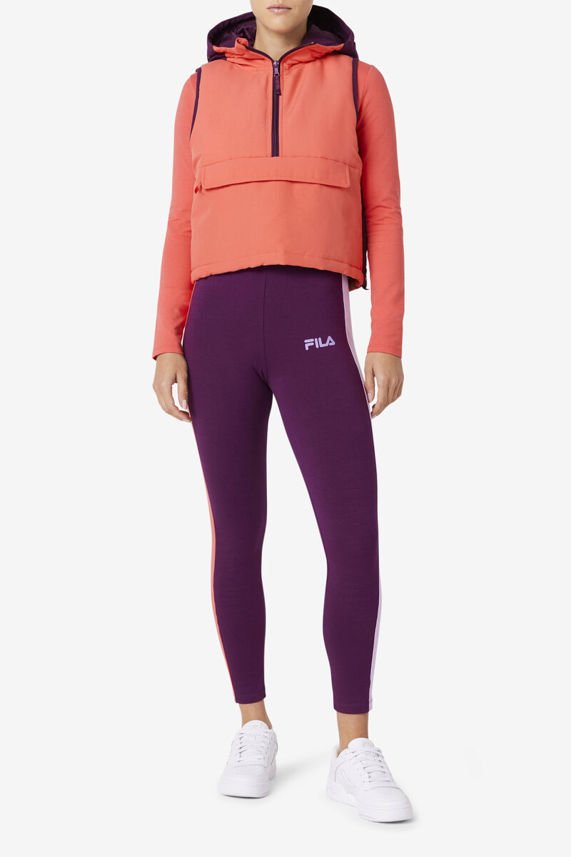 Fila Nevaeh Half Zip Vest Pink | gOuJuTPmKlz