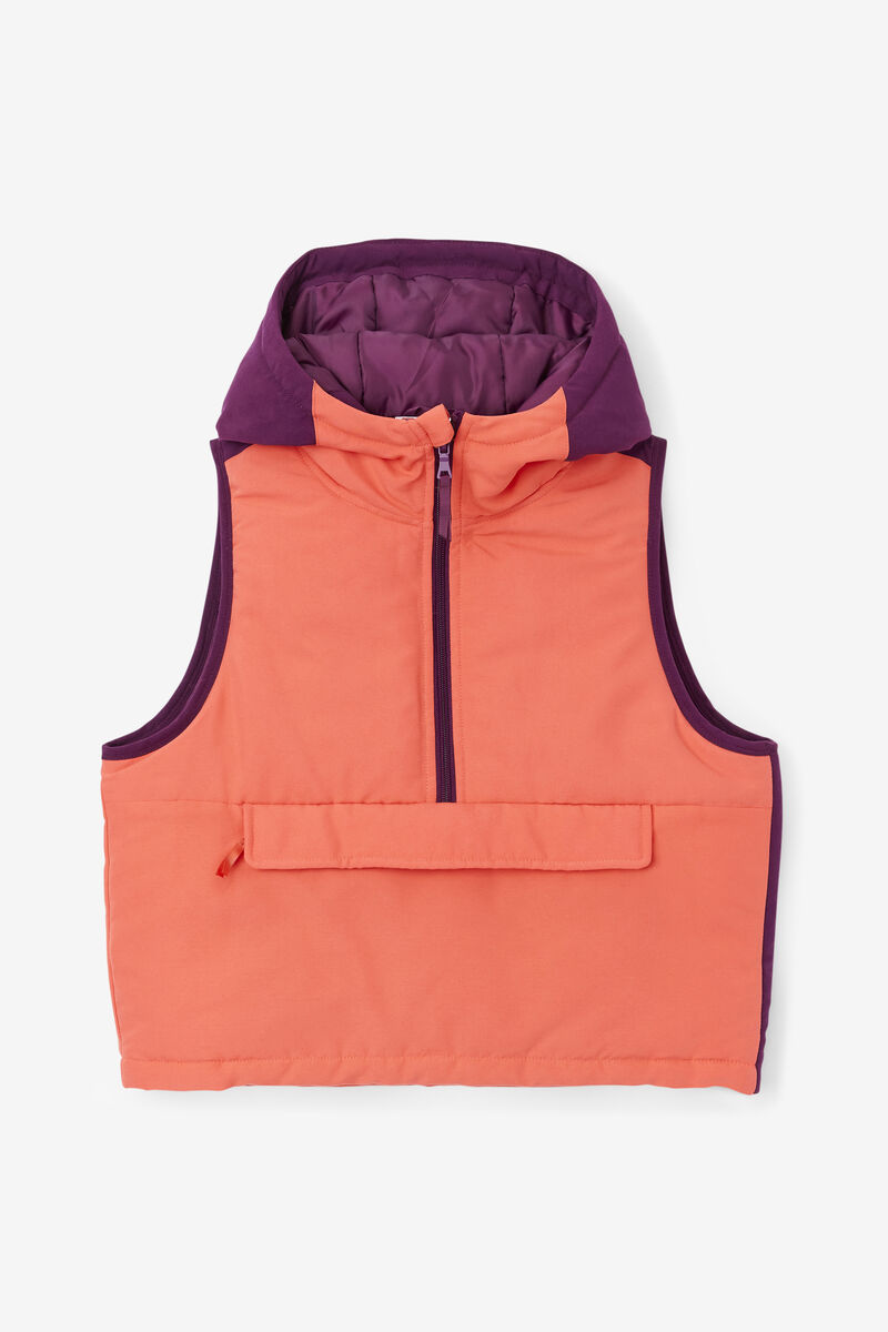 Fila Nevaeh Half Zip Vest Pink | gOuJuTPmKlz