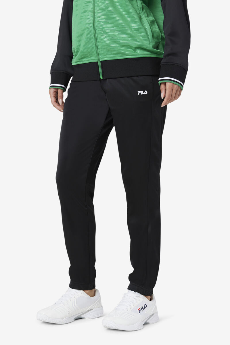 Fila Nigeria Track Pant Black / White | CWMauql9TlE