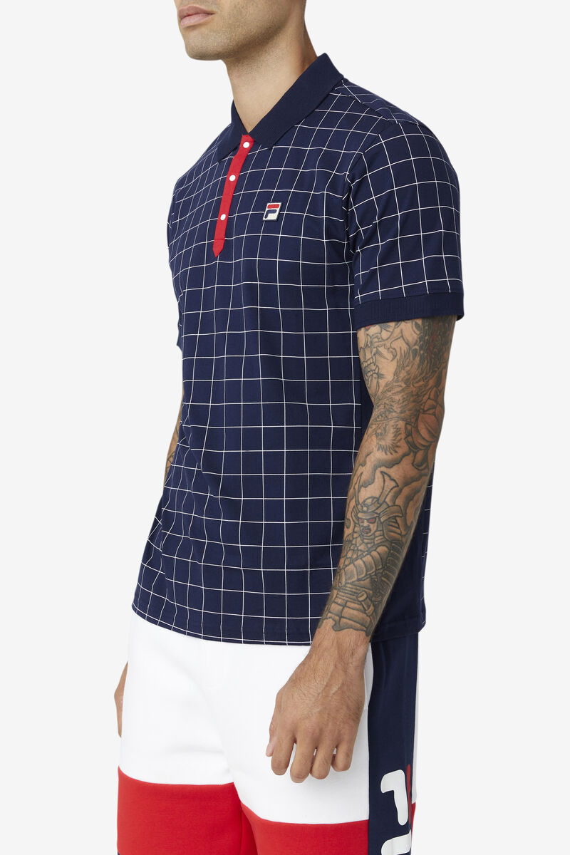 Fila Nile Polo Navy / White / Red | Cz8B6a1oF4n