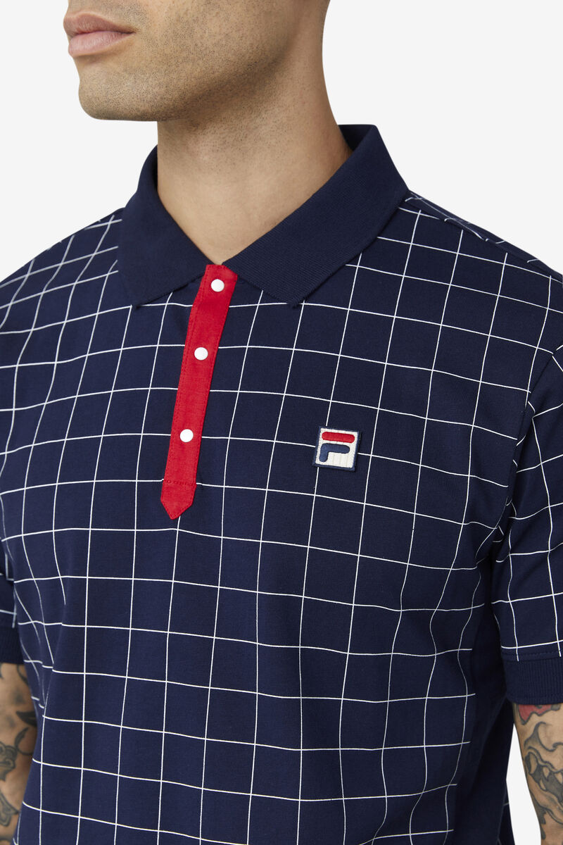 Fila Nile Polo Navy / White / Red | Cz8B6a1oF4n