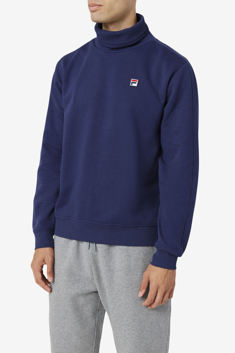 Fila Noah Fleece Turtleneck Navy | 6dQD7kJcbkr