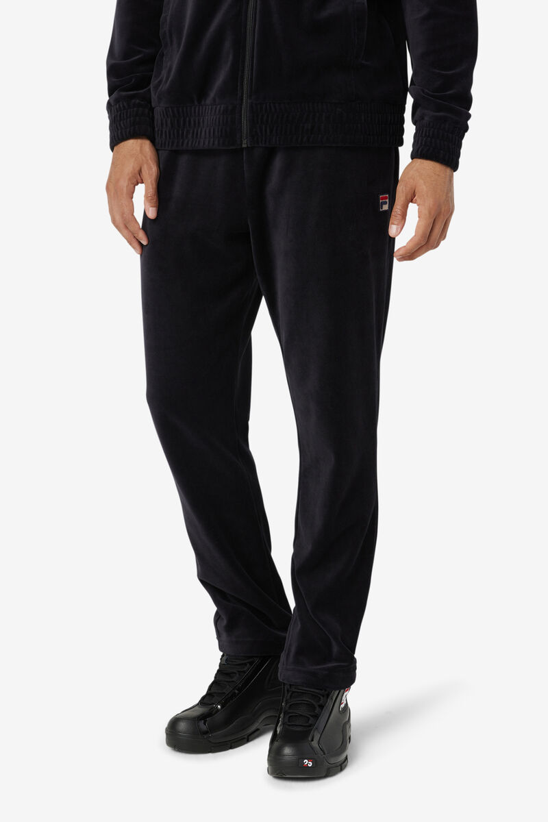 Fila O-fit Velour Pant Black | QWHkMrbV4uy