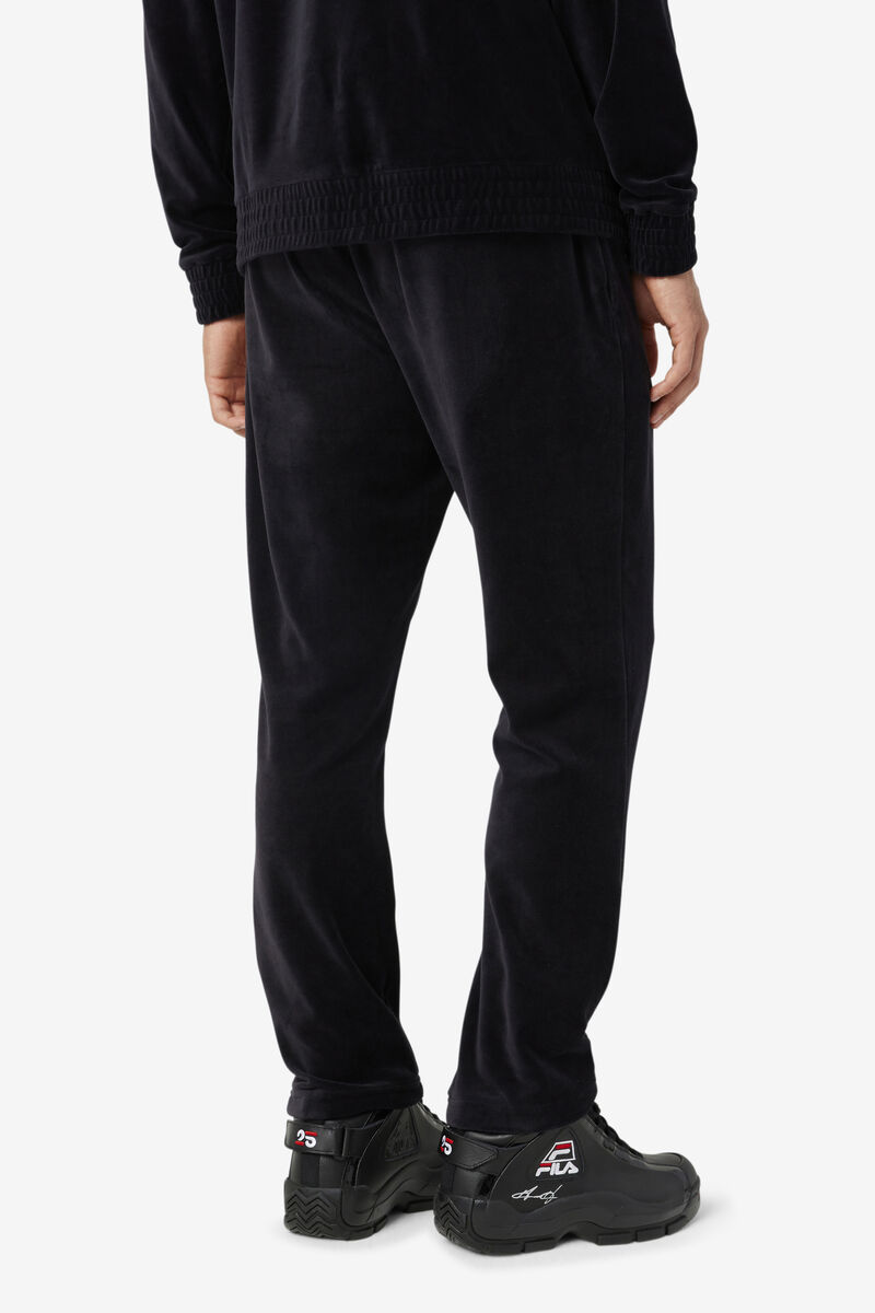 Fila O-fit Velour Pant Black | QWHkMrbV4uy