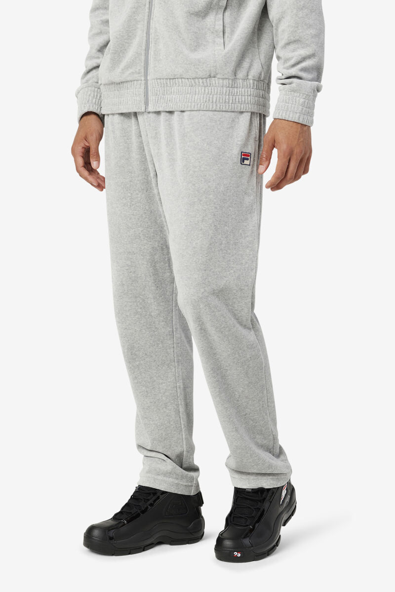 Fila O-fit Velour Pant Grey | syLA9NiN5RZ