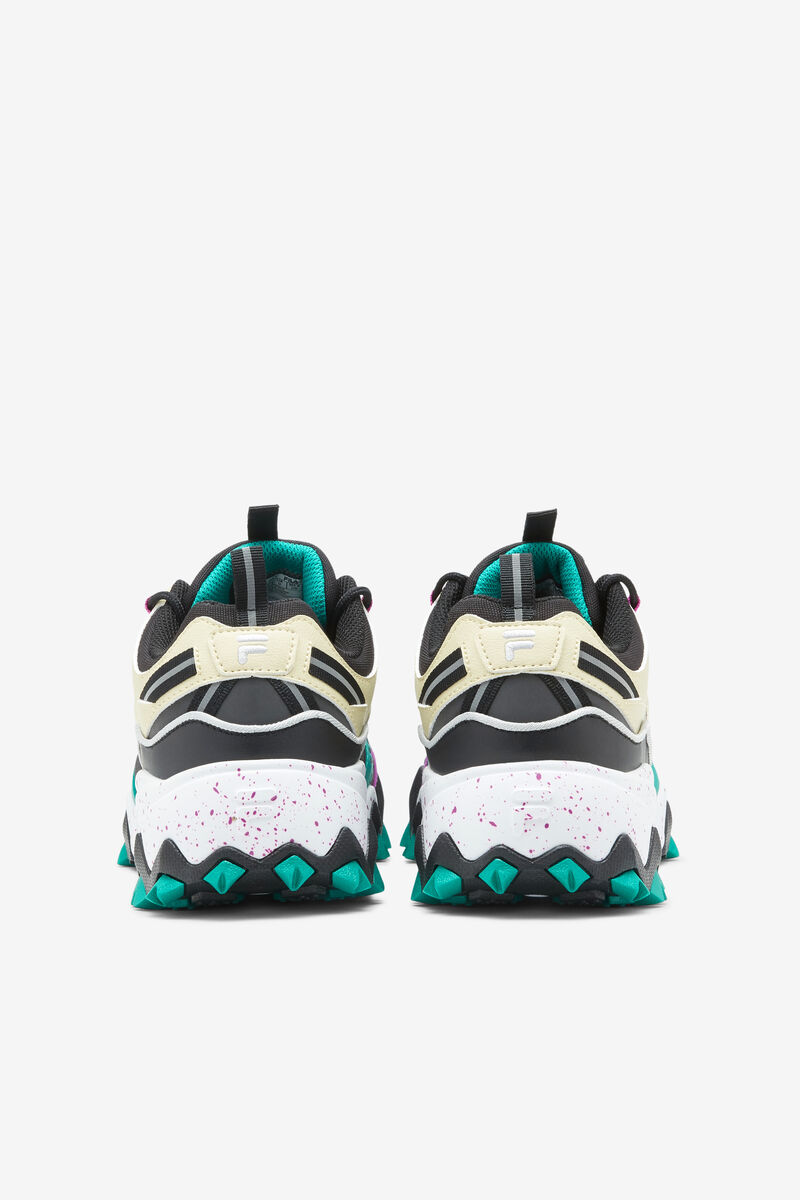 Fila Oakmont Tr Black / Cream / Green | IcWNFN1Lvyb