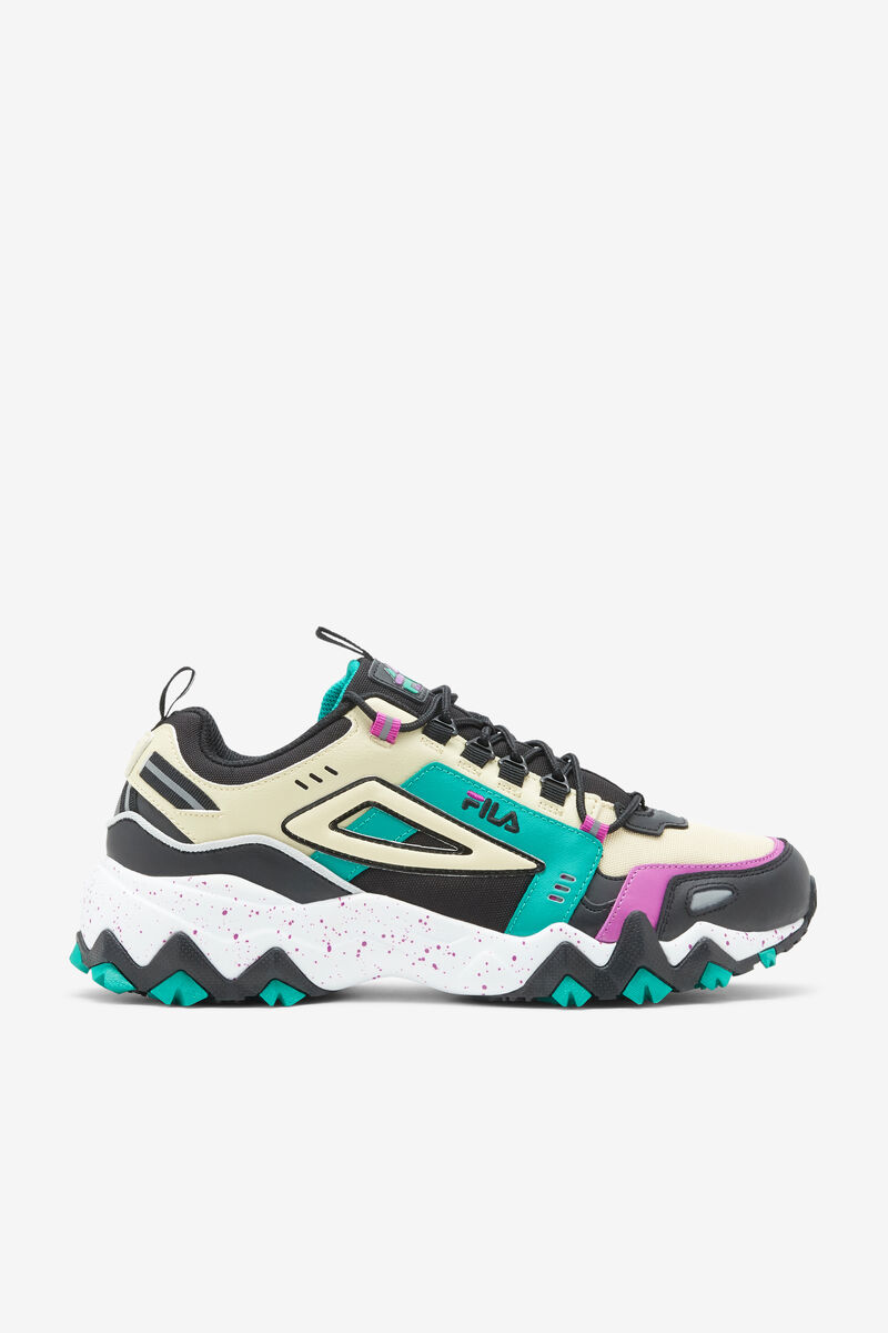 Fila Oakmont Tr Black / Cream / Green | IcWNFN1Lvyb