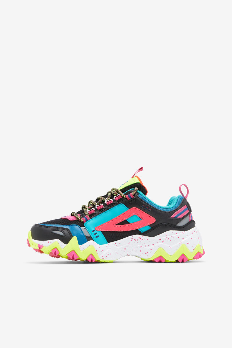 Fila Oakmont Tr Black / Pink / Yellow | sw8zPC6nClR