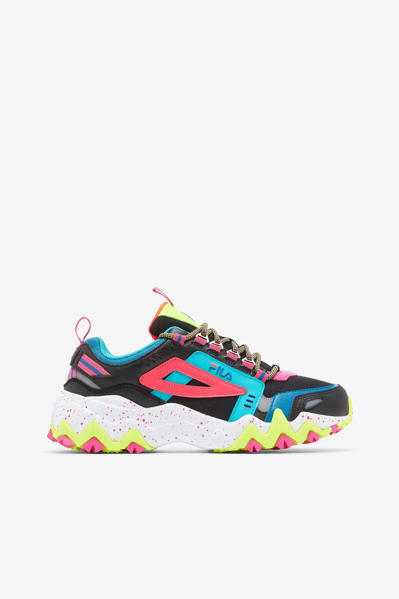 Fila Oakmont Tr Black / Pink / Yellow | sw8zPC6nClR