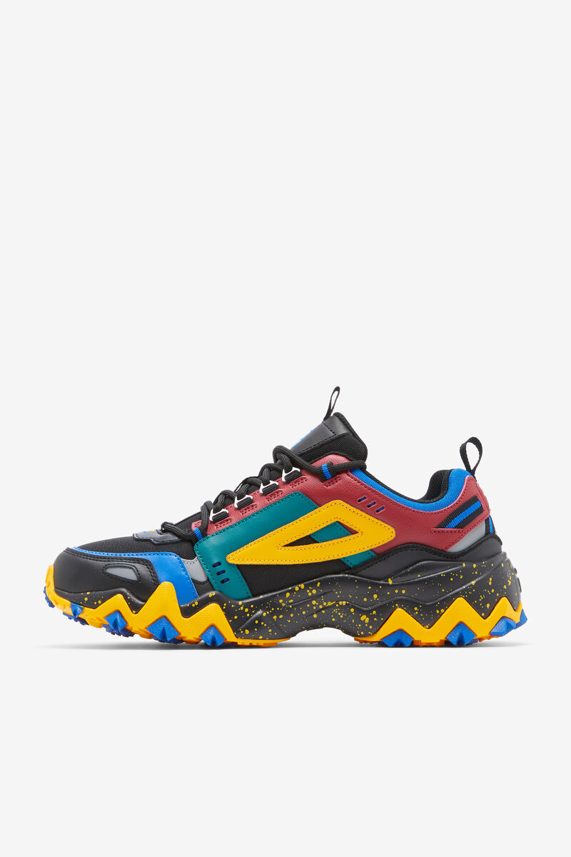 Fila Oakmont Tr Black / Red / Royal Blue | LXScRx4gCBJ