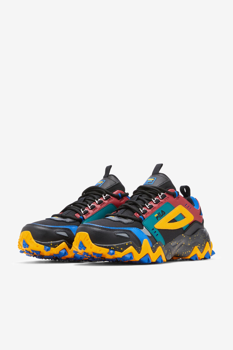 Fila Oakmont Tr Black / Red / Royal Blue | LXScRx4gCBJ