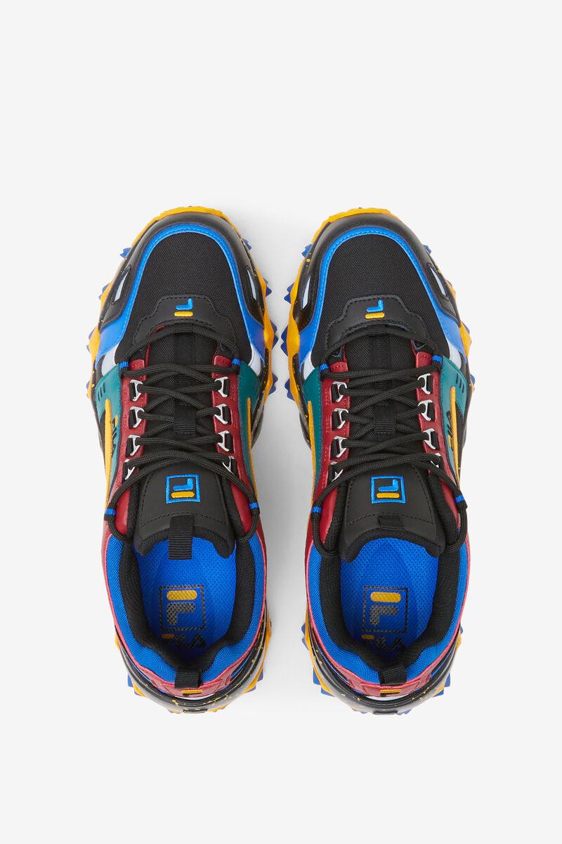 Fila Oakmont Tr Black / Red / Royal Blue | LXScRx4gCBJ