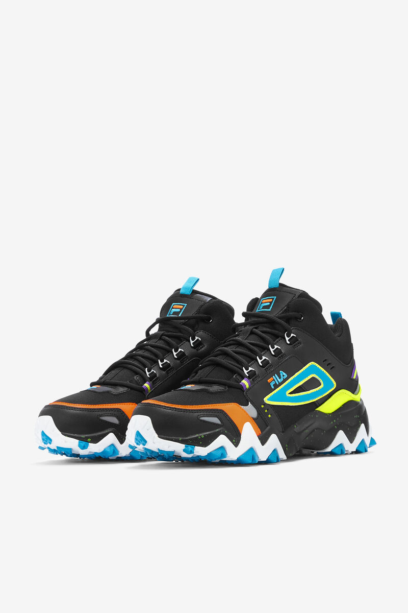 Fila Oakmont Tr Mid Black / Yellow / Orange | IfwN5OswwTW