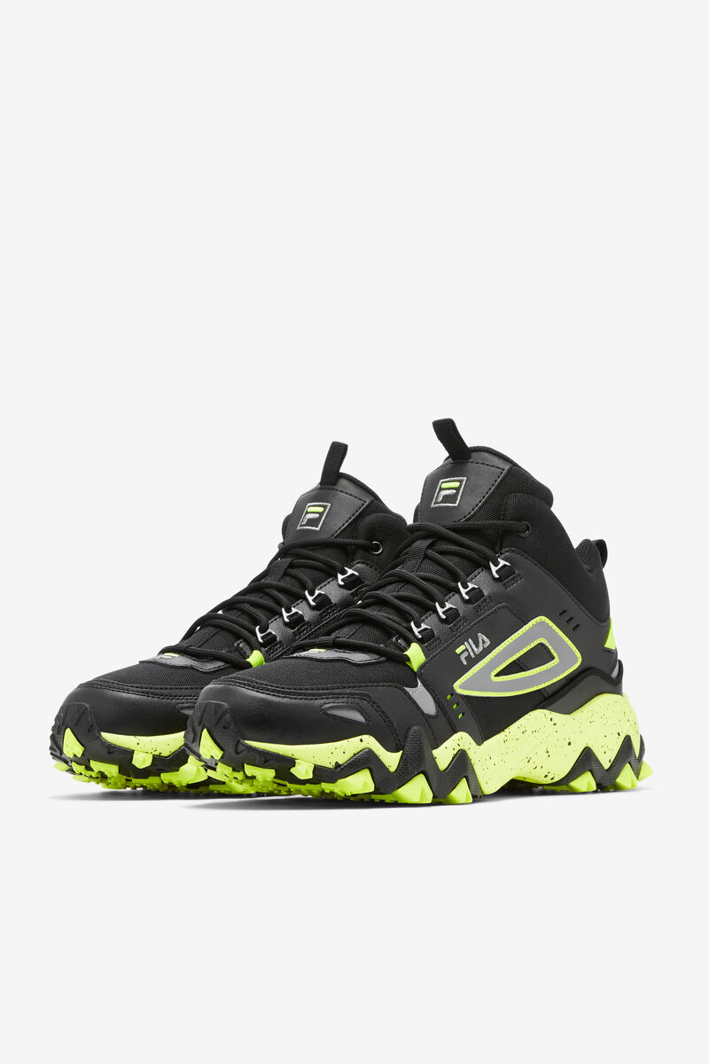 Fila Oakmont Tr Mid Black / Yellow | ixrF5KTX7lp