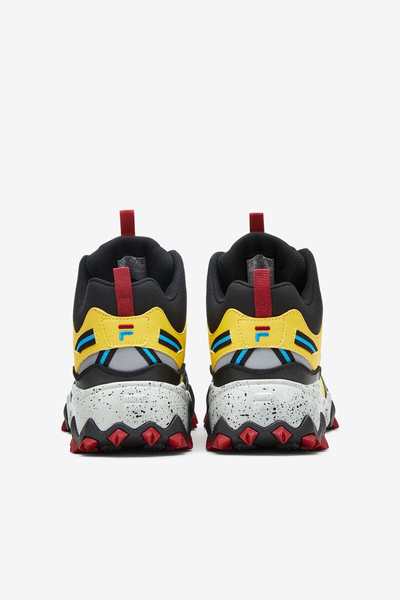 Fila Oakmont Tr Mid Lemon / Black / Red | cXTAQTRTd14