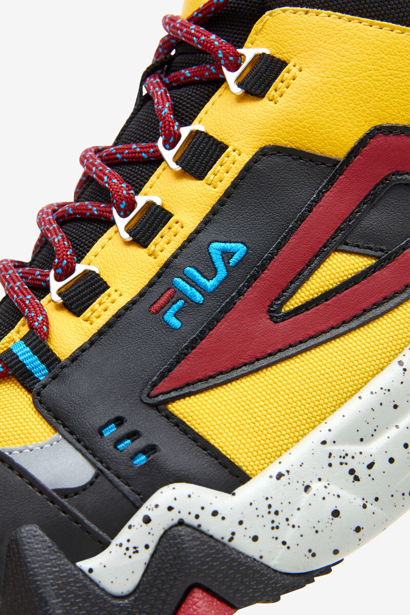 Fila Oakmont Tr Mid Lemon / Black / Red | cXTAQTRTd14