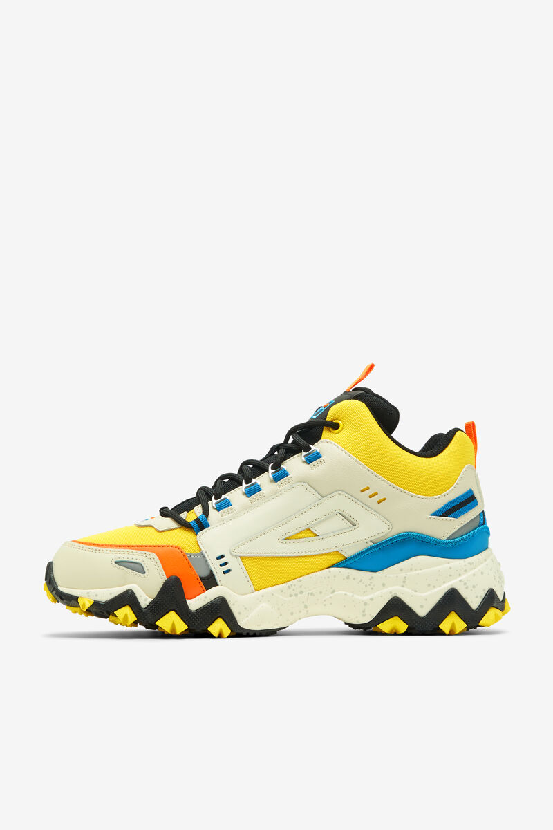 Fila Oakmont Tr Mid Lemon / Blue | HuILtZSSW5f