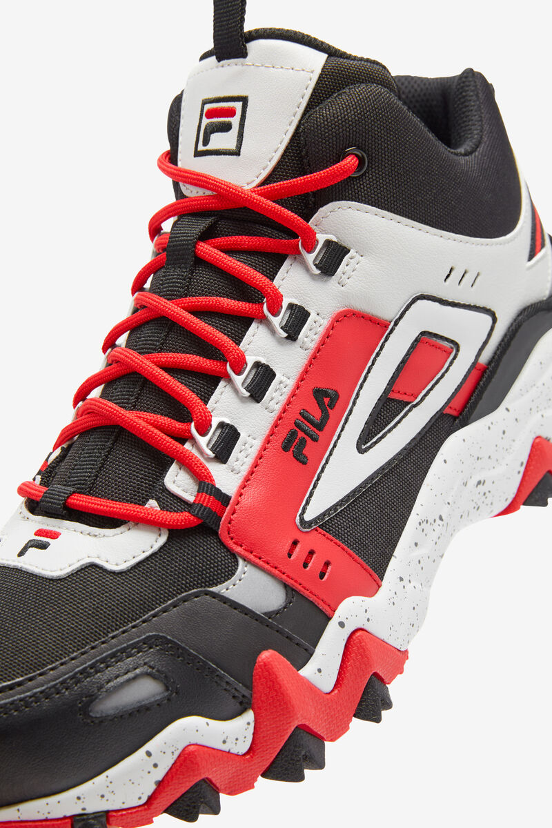 Fila Oakmont Tr Mid - Sneakers & Lifestyle | Fila Black / Grey / Red | 5MnDa5qDlvV