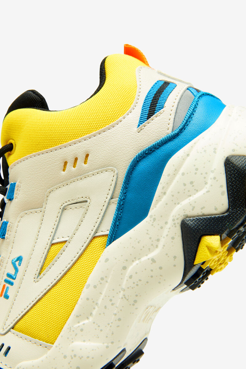 Fila Oakmont Tr Mid - Sneakers & Lifestyle | Fila Lemon / Blue | iL7EoTSNoZK