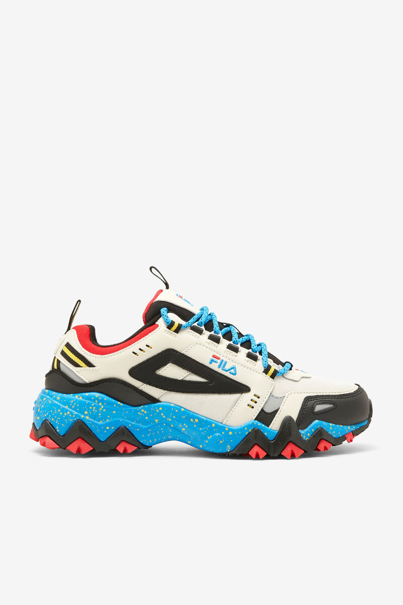 Fila Oakmont Tr Silver / Black / Blue | H4YmKapTOPI