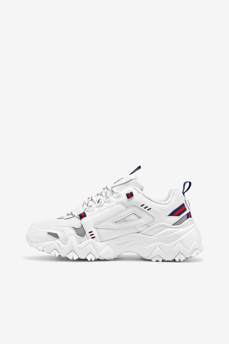 Fila Oakmont Tr White / Navy / Red | FuBgSHnRAFh