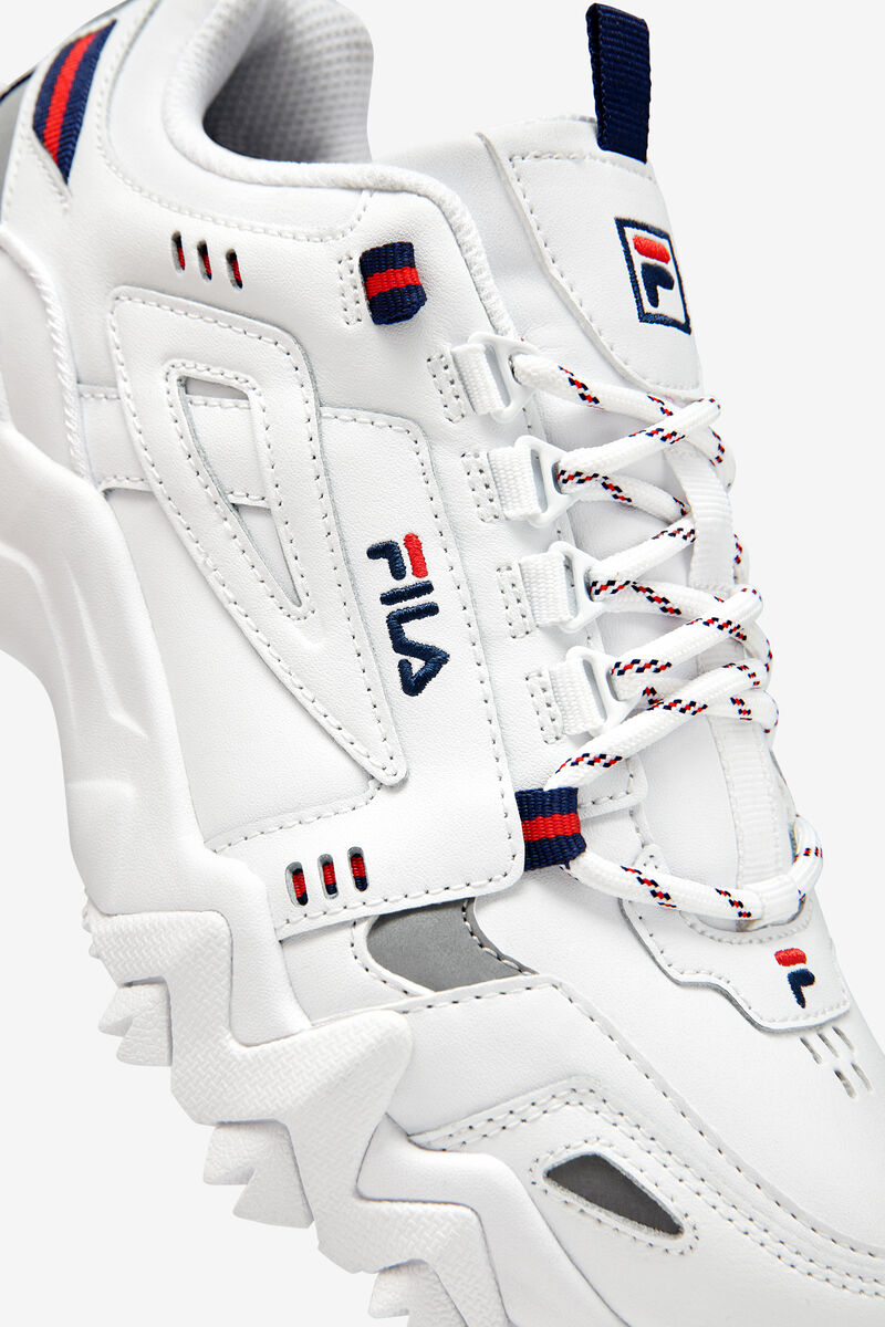 Fila Oakmont Tr White / Navy / Red | FuBgSHnRAFh