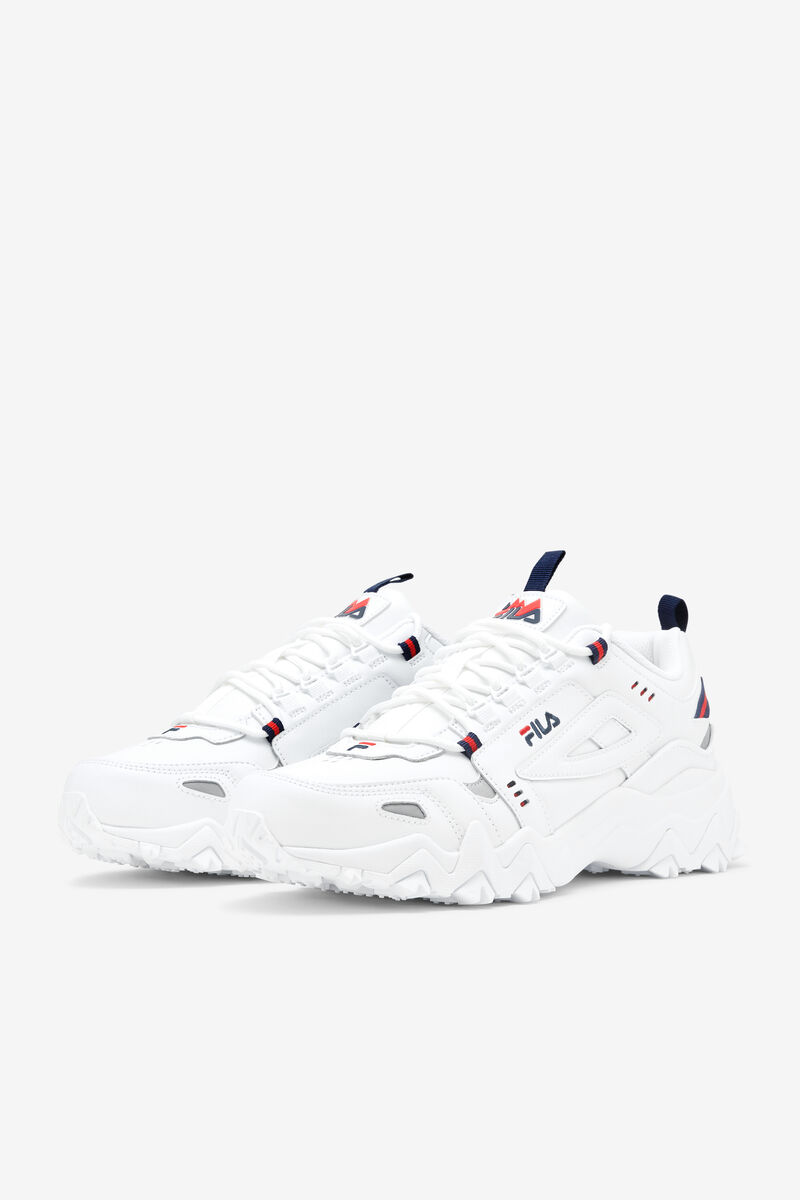 Fila Oakmont Tr White / Navy / Red | jwfJg4S62DD