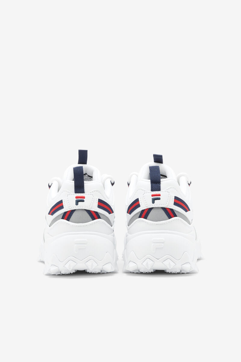 Fila Oakmont Tr White / Navy / Red | jwfJg4S62DD