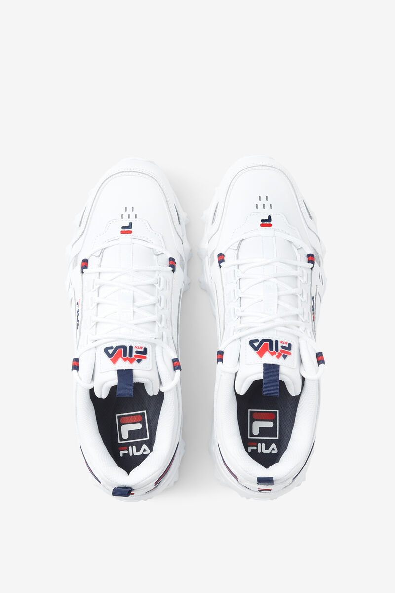 Fila Oakmont Tr White / Navy / Red | jwfJg4S62DD