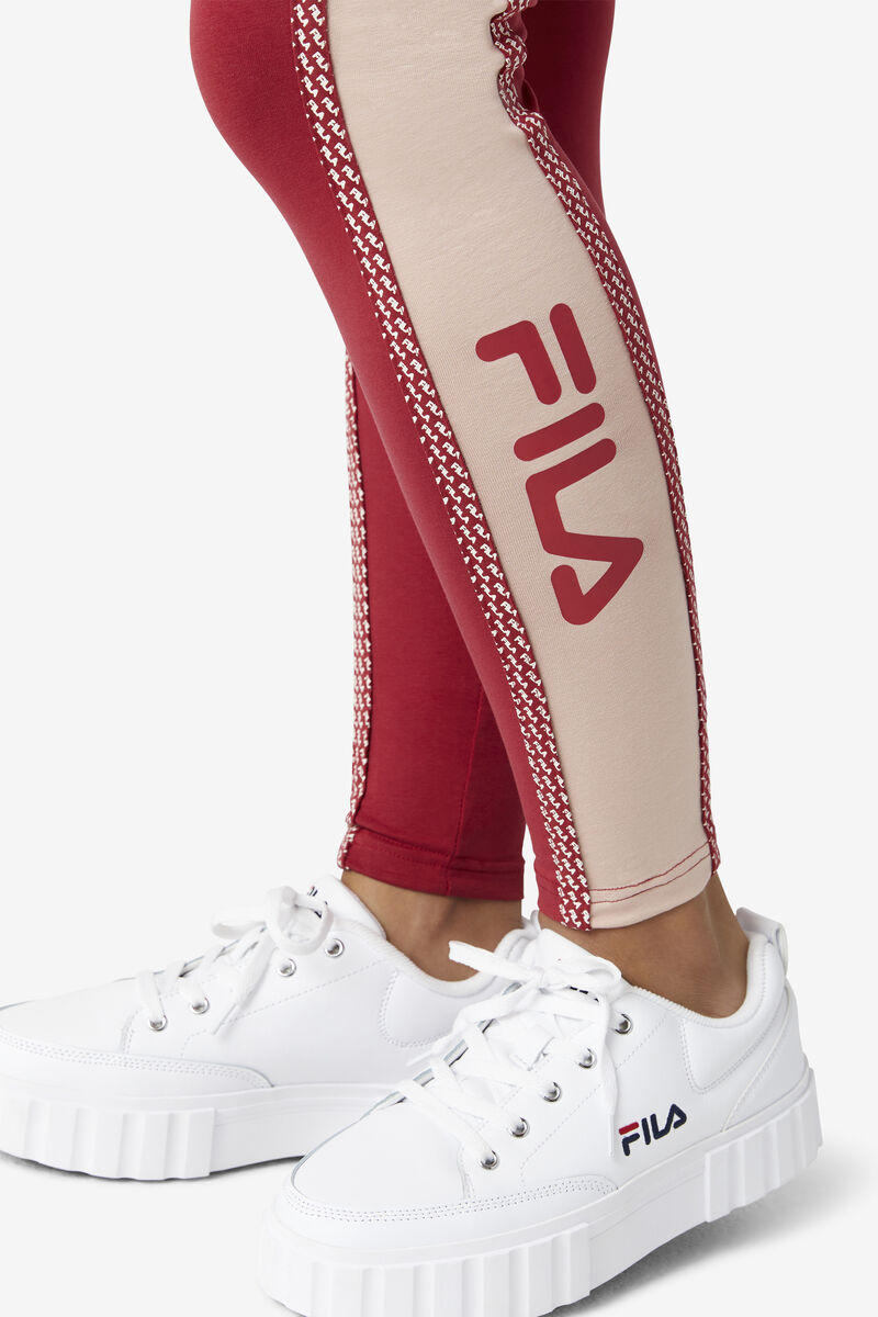 Fila Ona Legging Red / Rose | GsY6FQ18sHB