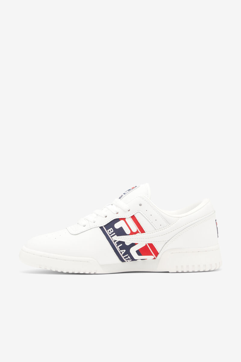 Fila Original Fitness Logo Tape - Sneakers & Lifestyle | Fila White / Navy / Red | qCsIi5jdFWY