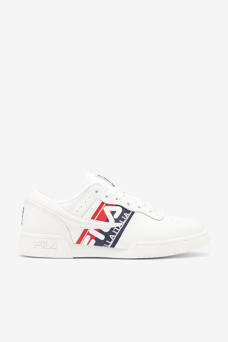 Fila Original Fitness Logo Tape - Sneakers & Lifestyle | Fila White / Navy / Red | qCsIi5jdFWY