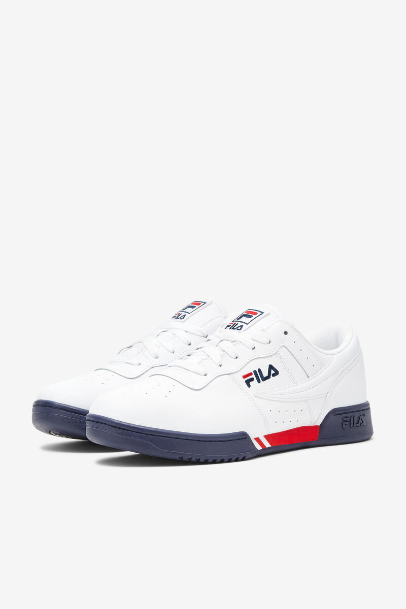 Fila Original Fitness Op - Sneakers & Lifestyle | Fila White / Navy / Red | kRxI9aZbwXO