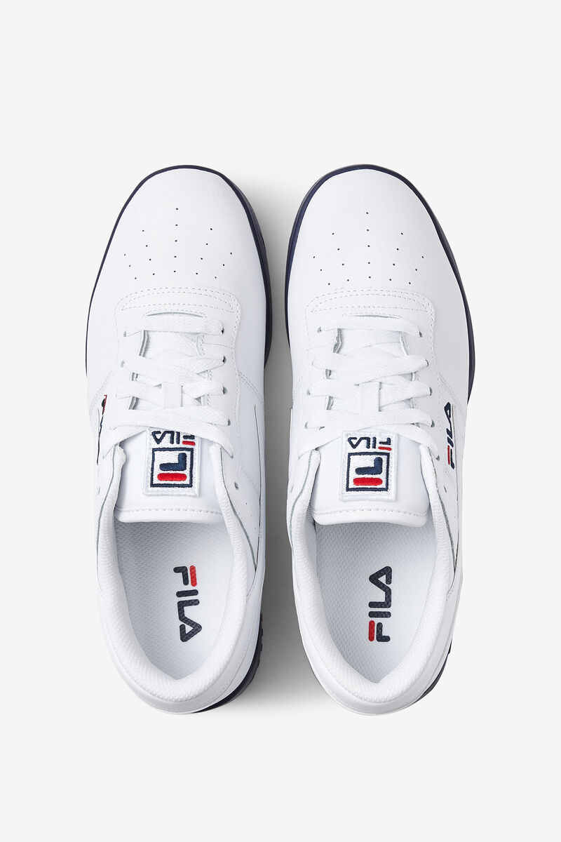 Fila Original Fitness Op - Sneakers & Lifestyle | Fila White / Navy / Red | kRxI9aZbwXO