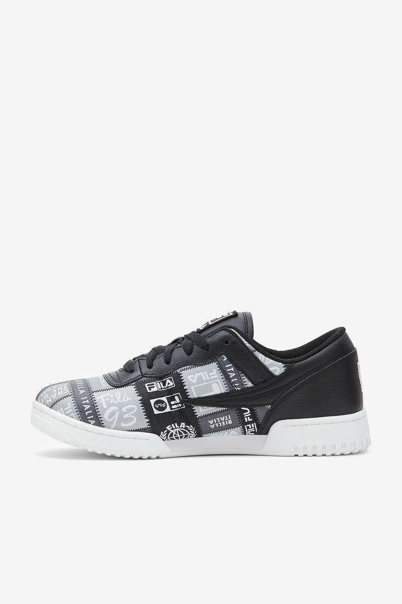 Fila Original Fitness Patchwork Black / White | P1n2YV2q6OB