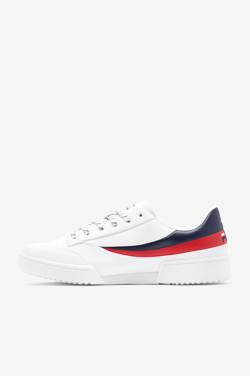 Fila Original Tennis Shoes Lx X Brooks Brothers | Fila White / Navy / Red | vhOnaZ7ZRpU