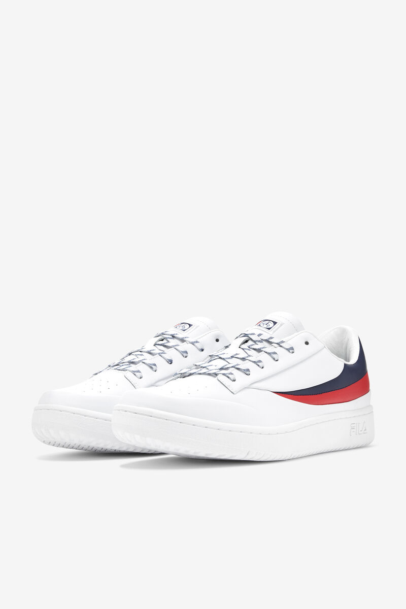 Fila Original Tennis Shoes Lx X Brooks Brothers | Fila White / Navy / Red | vhOnaZ7ZRpU