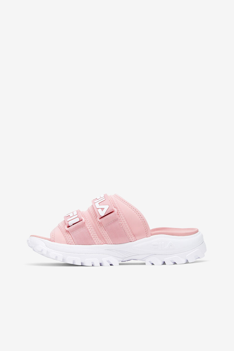 Fila Outdoor Slide Pink / Pink / White | S3l1ibIHP6E