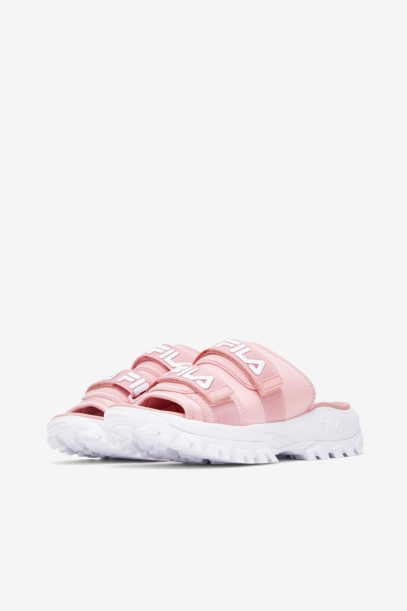 Fila Outdoor Slide Pink / Pink / White | S3l1ibIHP6E