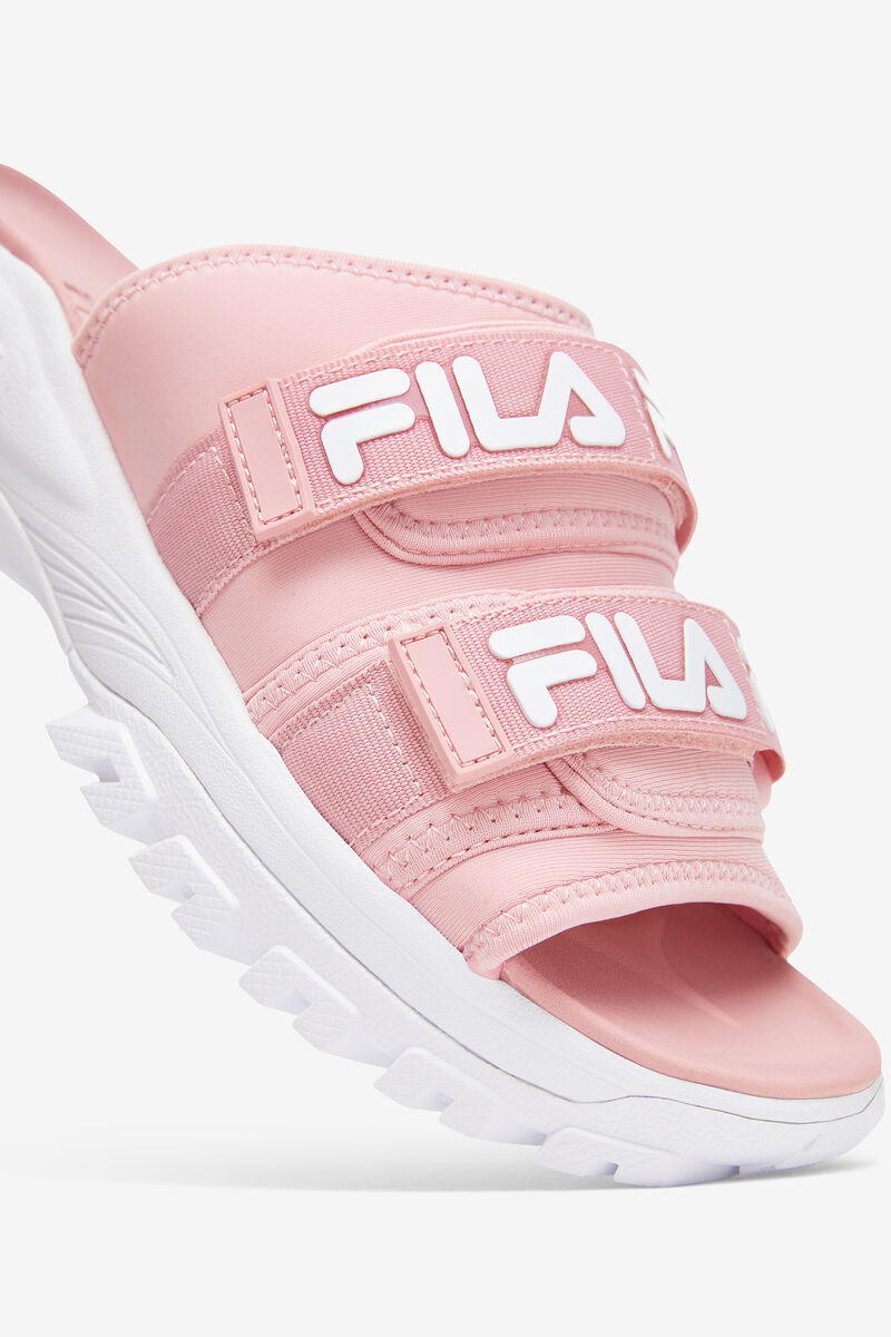 Fila Outdoor Slide Pink / Pink / White | S3l1ibIHP6E